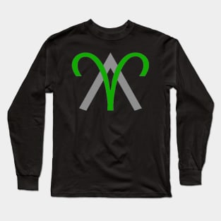 Green Anthony Aries Logo Long Sleeve T-Shirt